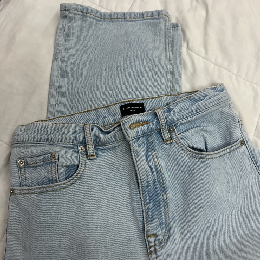 Club Monaco The Structured Bootcut Jeans